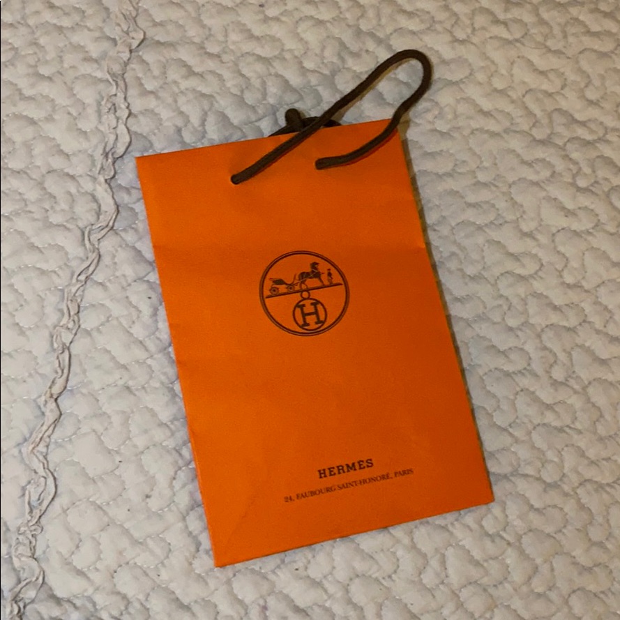 Authentic Hermes Shopping Bag